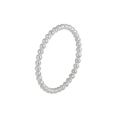plain ring index finger joint 1.5MM round bead bean ring female tail ring